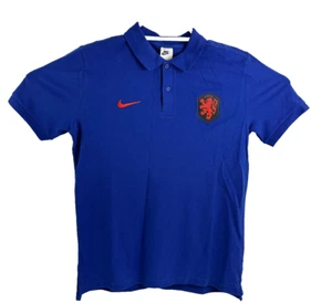 Polo de fútbol Nike Países Bajos en azul para hombre talla mediana DH4942-455 - Imagen 1 de 9