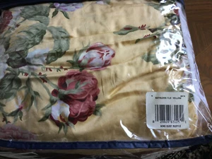 New Ralph Lauren King Dust Ruffle - Pattern Kathleen - Picture 1 of 4