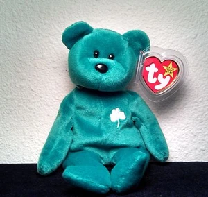 "TY Beanie Baby Original ""Erin"" Bear 1998 Retirado - Imagen 1 de 1