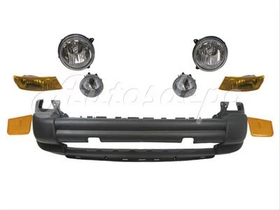 PARAGOLPES DELANTERO LIBERTY 2005 TXT PARK MARCADOR LATERAL FARO ANTINIEBLA CON ORIFICIO DE REMOLQUE Foto 1 de 4