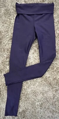 AMERICAN APPAREL High Waisted Disco Pants Size M Blue - Image 1 of 4