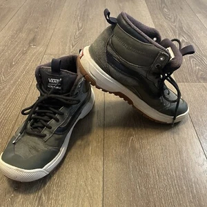 Vans UltraRange Lite Hi Mid Skate Hiking Boots Lace Up Brown Men’s Size 6.5 M 8W - Picture 1 of 10