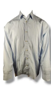 Ted Baker hellblaues Hemd Herren 5 100% Baumwolle Langarmshirt - Bild 1 von 6