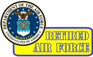 Address Labels - Retired Air Force - Picture 1 of 1