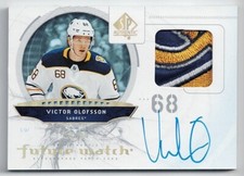2019-20 SP Authentic Future Watch Rookie Auto Patch Retro Victor Olofsson 39/50