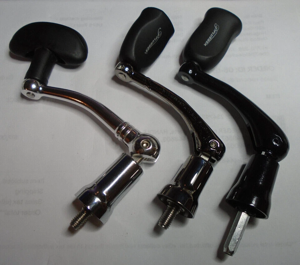 PFLUEGER reel (new) parts, handle  1226673, 1344728, 1381207    SEE DISCRIPT. - Image 1 of 1