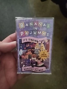 Bananas In Pajamas "Nursery Rhymes" Cassette Tape EUC Tested Works - Picture 1 of 8