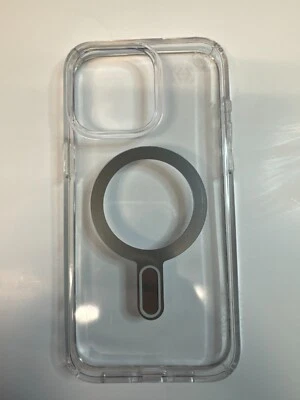 Speck Presidio Perfect-Clear ClickLock MagSafe Case for iPhone 15 Pro Max Clear - Image 1 of 2