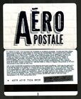 Carte-cadeau AEROPOSTALE (Canada) Aero (2012) avec marque de l'imprimante (0 $) RARE