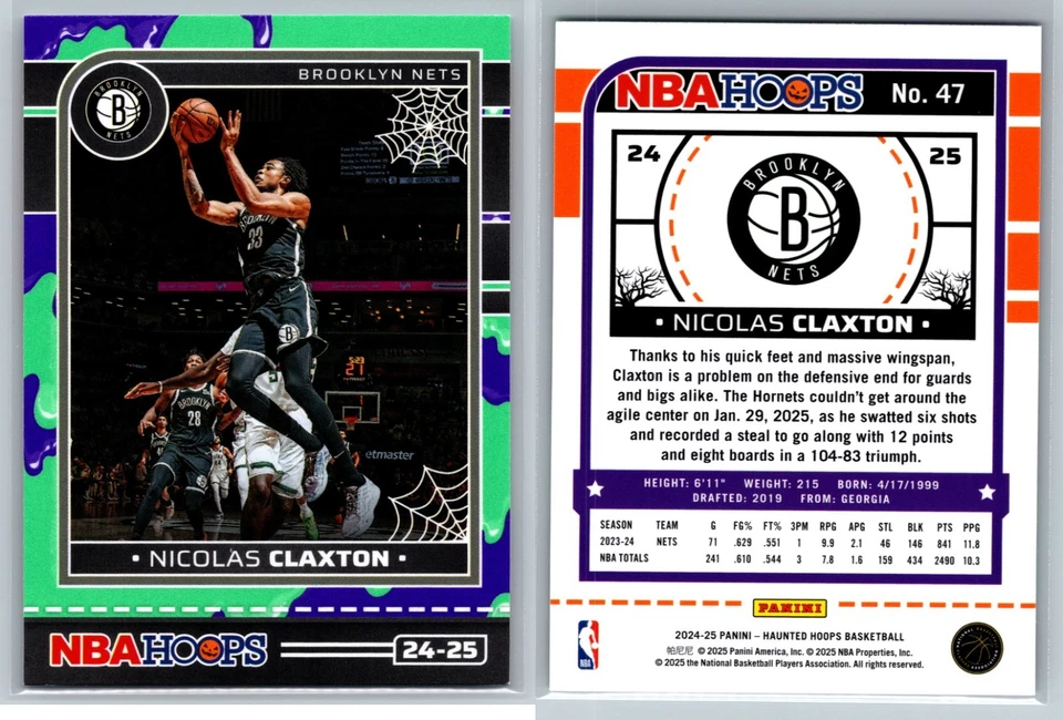 2024-25 Panini NBA Haunted Hoops Basketball SLIME Parallels #1-300 You Pick! - Image 1 of 1