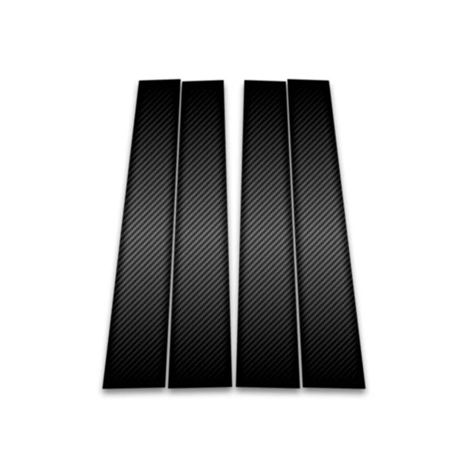 4pc Carbon Fiber Pillar Post Covers for 2009-2017 Chevrolet Traverse - Image 1 of 1