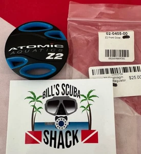 ATOMIC Z2 REGULATOR PURGE COVER IN BLAU SCHÖN! - Bild 1 von 5