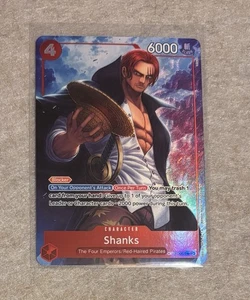 One Piece Shanks OP12-008 ALT ART HOLO Legacy of the Master EN - Bild 1 von 2