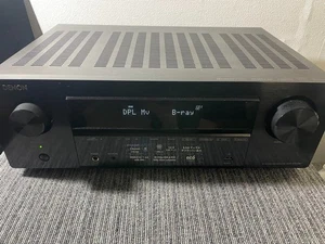 DENON AVR-X550BT AV SURROUND RECEIVER 70W x5CH 8Ω 20Hz-20kHz AC100V 50/60Hz - Picture 1 of 6