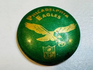 Alte Vintage 1960er AFL NFL Lar Lu Line Kuppel Pin Philadelphia Eagles gespreizte Flügel - Bild 1 von 5