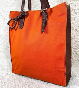 Ralph Lauren Bolso de Hombro A4 Almacenamiento Gran Capacidad Naranja - Imagen 1 de 10