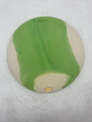 Vibram Obex Disc Golf Firm Rubber 180g Midrange OOP Green White Early Run - Image 1 of 4
