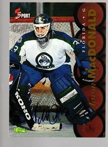 1995 Classic Five Sport Autograph #142 Aaron MacDonald - Bild 1 von 1