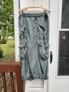 XCVI Leslyn Rock Cargo grün A-Linie Gr. Large Grunge Y2k Urban Freizeit Techwear - Bild 1 von 10