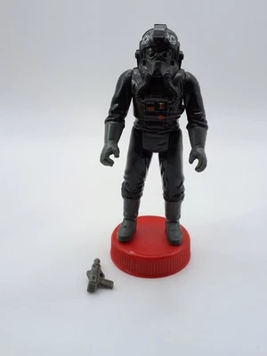 IMPERIAL TIE FIGHTER PILOT 1982 KENNER 47-back-I "Star Wars" VINTAGE COMPLETE - Image 1 of 4