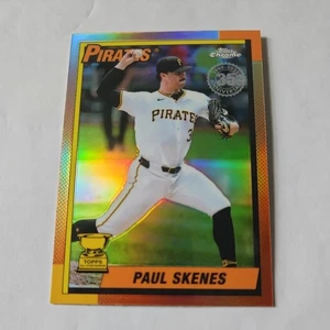 2025 Topps Chrome Paul Skenes 35th Anniversary Refractor Pirates Rookie Cup - Bild 1 von 6