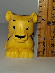 Gepard Fisher Price Little People 2" gelb 2018 Zoo Safari Ersatz - Bild 1 von 6