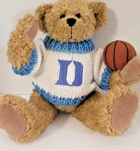 Duke Blue Devils Teddybär Jointed Ridgewood Collectibles Stofftier Plüsch Pullover - Bild 1 von 6