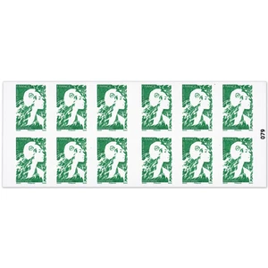 BRIEFMARKE FRANKREICH 2358-C9 MARIANNE VERTE DE BALEZ 12 BRIEFMARKEN ZUM FRANKIEREN 20g - Bild 1 von 3