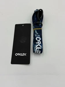 MENS OAKLEY WANDERLUST LANYARD - BLUE - Picture 1 of 2