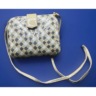 LA REGALE Small Hard Clutch Crossbody Purse Evening Glam Purse - Image 1 of 4