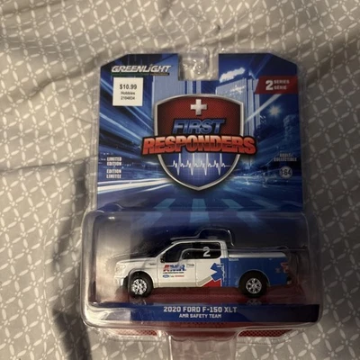 GREENLIGHT 2020 Ford F-150 XLT AMR Safety Team (1:64) - Image 1 of 2