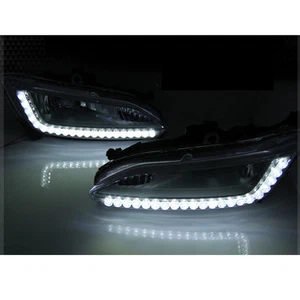 Conjunto de lámpara antiniebla LED frontal de 2 vías DRL 2p para 13-15 Hyundai Santa Fe DM - Imagen 1 de 1