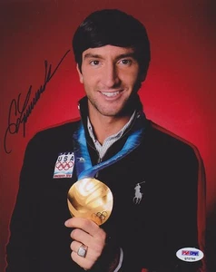 Figura Foto Evan Lysacek FIRMADA 8x10 Patinaje Juegos Olímpicos RARA PSA/ADN AUTOGRAFIADA - Imagen 1 de 1