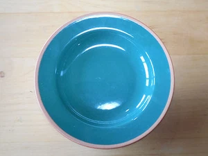 Crate & Barrel STAFFORD GREEN Soup Bowl 8 3/4" Terra Cotta 1 ea 6 available - Picture 1 of 5