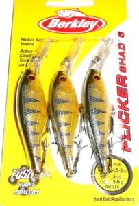 Crankbaits Berkley #5 Flicker Shad (3-Pk-Percha Natural) - Imagen 1 de 1
