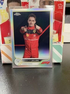 2022 Topps Chrome F1 #25 Charles Leclerc Refractor Portrait - Picture 1 of 1