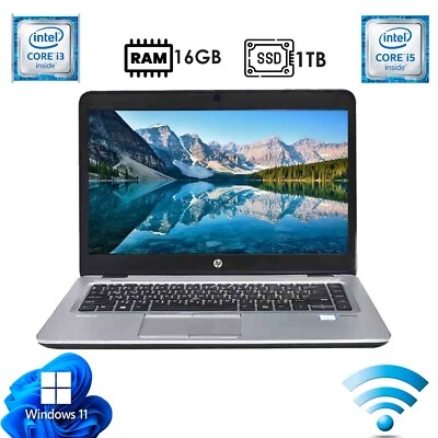 FAST CHEAP INTEL CORE i3/i5 WINDOWS 11 RAM 16GB 240GB SSD/1TB SSD WI-FI LAPTOP - Image 1 of 4