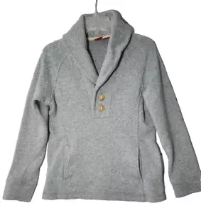 Eastern Mountain Sports Cowl Neck Lightweight Fleece Pullover Jacket Coat W Med - Picture 1 of 5