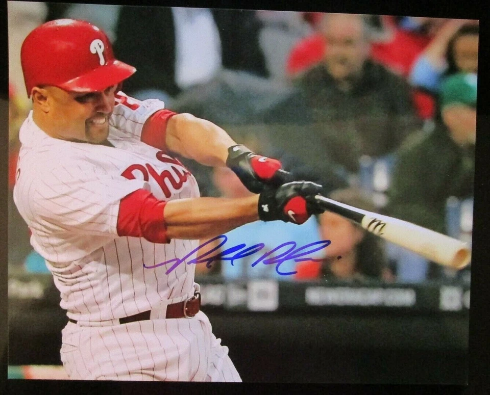 PLACIDO POLANCO SIGNED PHILADELPHIA PHILLIES 8x10 PHOTO w/ COA - Image 1 of 1