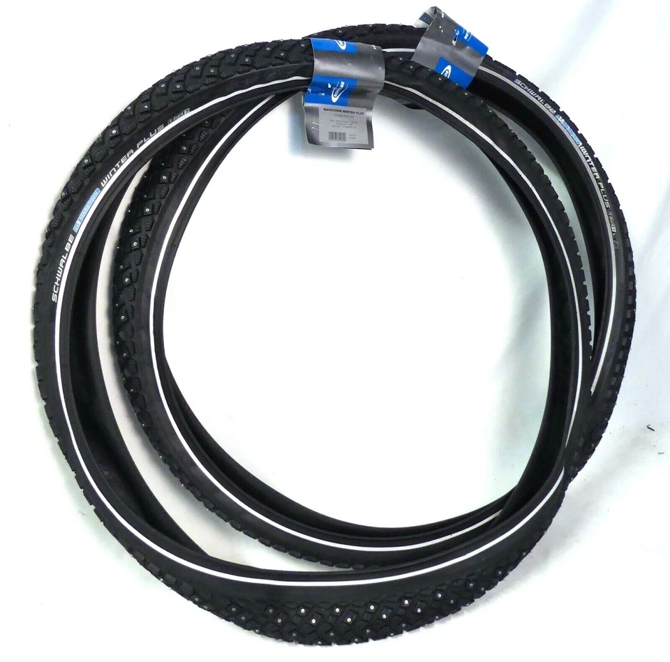 Schwalbe Marathon Winter Plus Tire 29x2 Clincher Wire Performance 208 Steel Stud