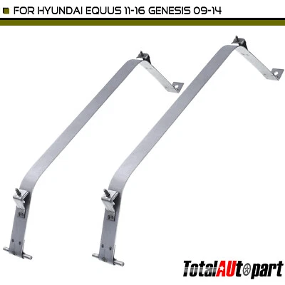 2x Fuel Tank Strap for Hyundai Equus 11-16 Genesis 09-14 Kia K900 Petrol Sedan - Image 1 of 4