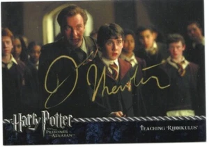 Harry Potter Prisoner of Azkaban Auto Autograph David Thewlis as Remus Lupin - Picture 1 of 1