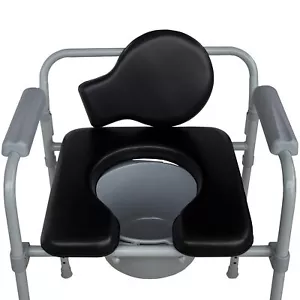 Commode Seat Cushion Super Soft Sponge Padded Commode Chair Seat Pad for Elde... - Picture 1 of 6