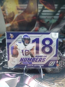 Justin Jefferson 2023 Panini Zenith Behind The Numbers #19 Minnesota Vikings - Picture 1 of 3