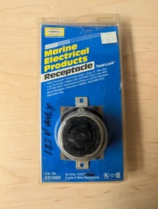 Hubbel 125v 50amp Steckdose Buchse - Bild 1 von 2