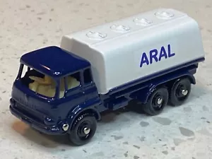 LESNEY MATCHBOX NO. 25C ARAL TANKER RARE MODEL RESTORATION! - Picture 1 of 14