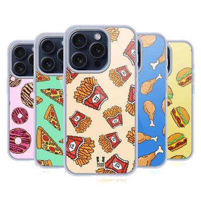 HEAD CASE DESIGNS PIXEL FOOD SOFT GEL CASE FOR APPLE iPHONE PHONES - Image 1 of 4