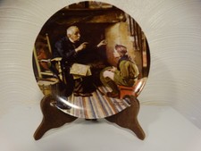 Norman Rockwell Plate The Veteran 1988 Edwin M. Knowles Bradford Exchange