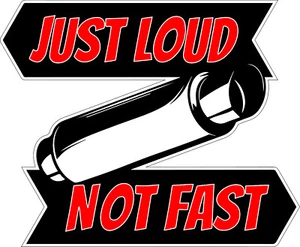 RACING = STICKER- DECAL-FITS JDM CAR-JDM CULTURE-FAST = LOUD - Picture 1 of 1