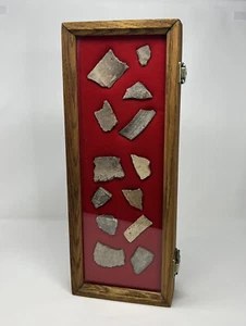 Indianerkeramik in Vitrine ~ Utah Nachlass Verkaufsfund ~ Qualitätskoffer - Bild 1 von 8